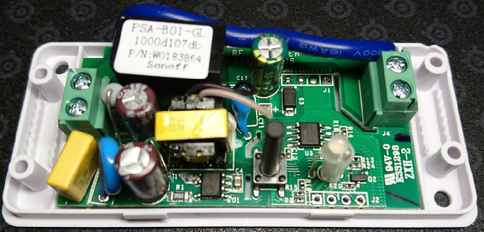 Sonoff BASIC R2 v1.4 PCB alt text